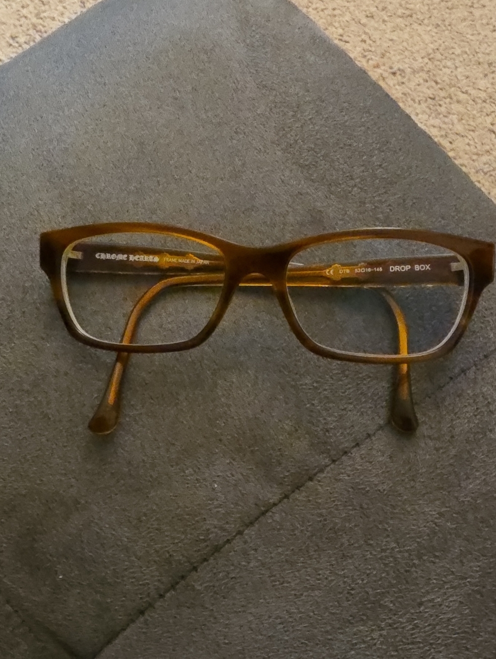 Chrome Hearts Drop Box Eyeglasses